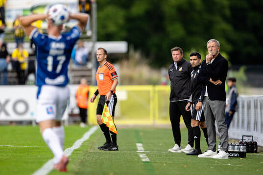Halmstads tränare Stuart Baxter