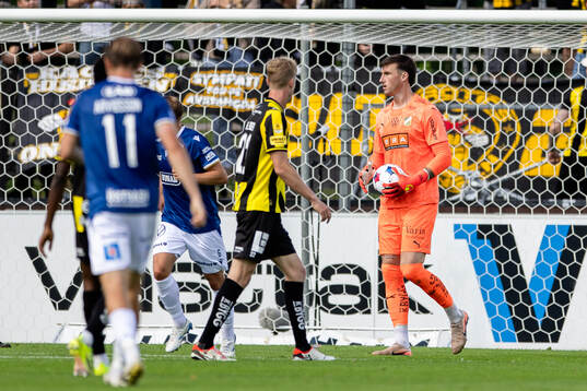 Häckens målvakt Andreas Linde