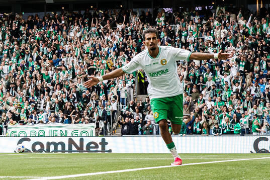 Hammarbys Montader Madjed jublar