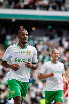 Hammarbys Paulos Abraham jublar