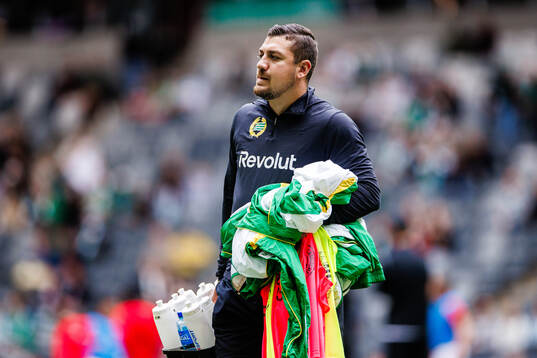 Hammarbys materialförvaltare Adam Bulduk