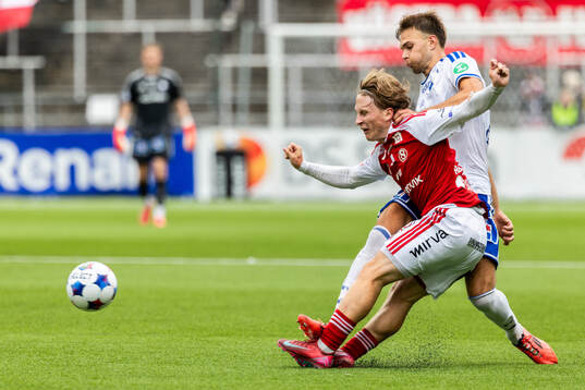 Sandvikens Victor Backman och IFK Norrköpings Anton
