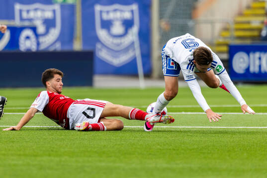 Sandvikens Adam Kiani och IFK Norrköpings Tim Prica