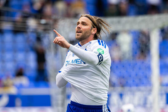 IFK Norrköpings Christoffer Nyman jublar
