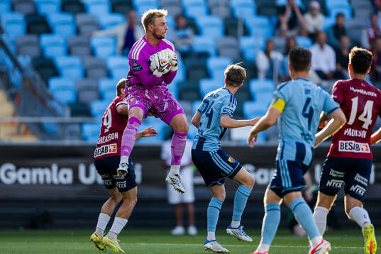 Djurgårdens målvakt Jacob Rinne
