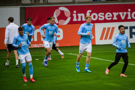 Malmö FFs Noah Åstrand John och Bleon Kurtulus