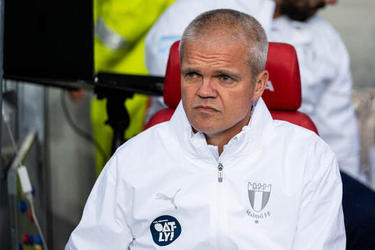 Malmö FFs huvudtränare Gaute Helstrup