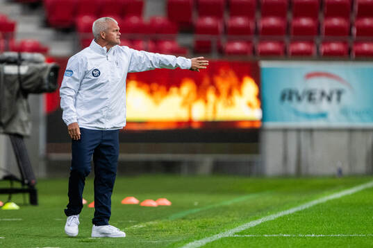 Malmö FFs huvudtränare Gaute Helstrup
