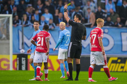 Malmö FFs Kenan Busuladzic blir varnad