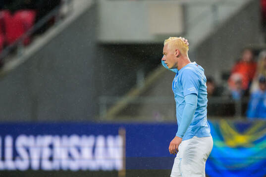Malmö FFs Otto Rosengren deppar