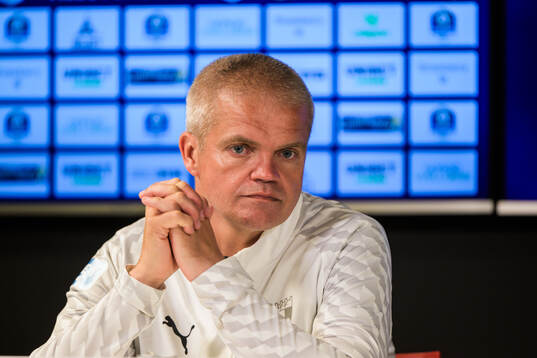 Malmö FFs huvudtränare Gaute Helstrup