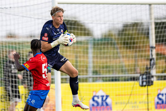 Helsingborgs målvakt Johan Brattberg