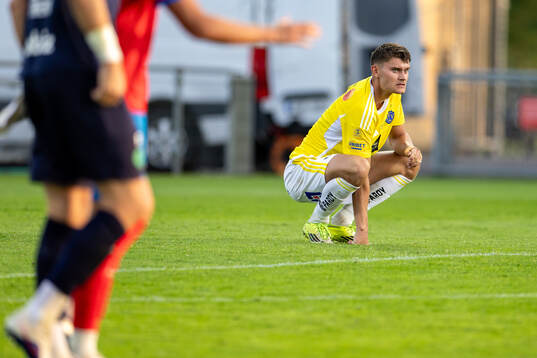 Falkenbergs Albin Andersson deppar