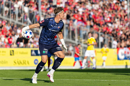 Helsingborgs målvakt Johan Brattberg