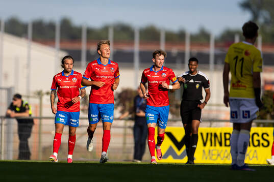 Helsingborgs Alvin Nordin jublar