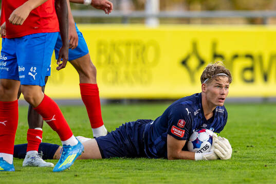 Helsingborgs målvakt Johan Brattberg