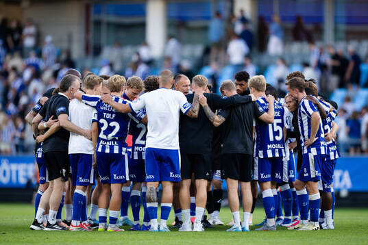 Players and staff of IFK Göteborg