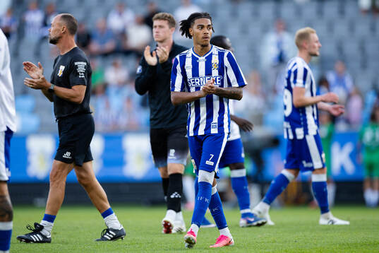 Sebastian Clemmensen of IFK Göteborg looks dejected