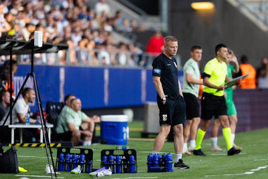 Coach Stefan Billborn of IFK Göteborg