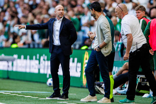Coach Henrik Rydström of Hammarby