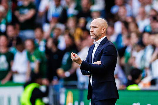 Coach Henrik Rydström of Hammarby