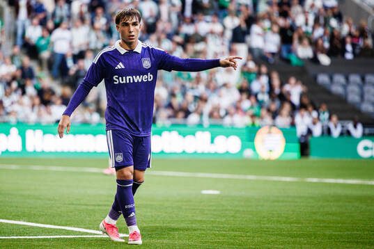 Mihajlo Cvetkovic of Anderlecht