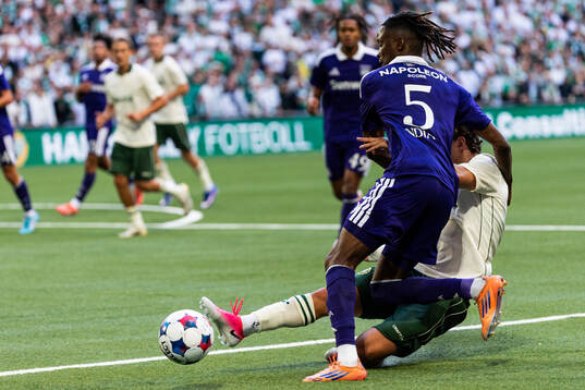 Moussa Ndiaye of Anderlecht