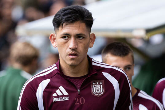 Luis Vazquez of Anderlecht