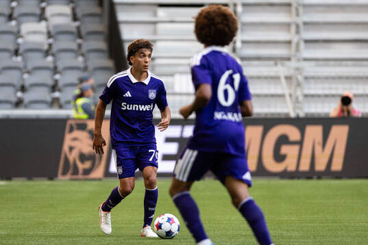 Ali Maamar of Anderlecht