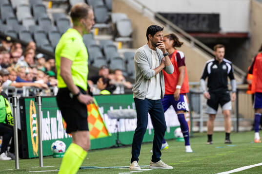 Anderlecht coach Vitor Bruno