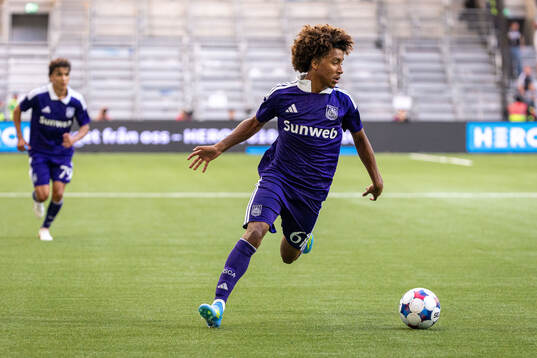 Joshua Nga Kana of Anderlecht