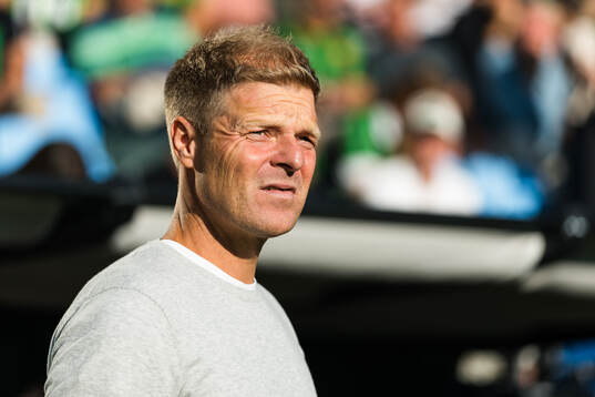 Head coach Jens Fønsskov Olsen of FC Nordsjälland