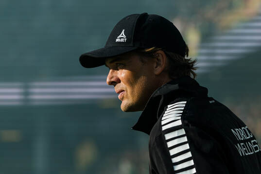 Coach Fredrik Holmberg of GAIS