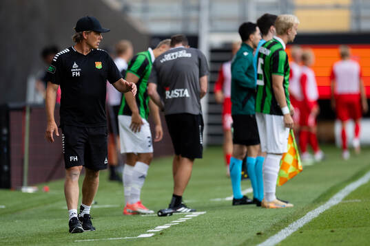 Coach Fredrik Holmberg of GAIS