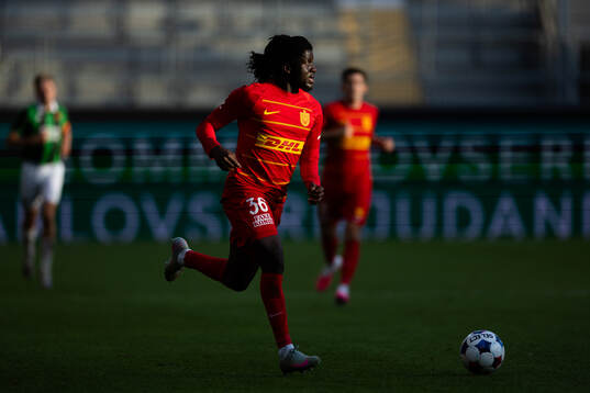 Caleb Yirenkyi of FC Nordsjälland
