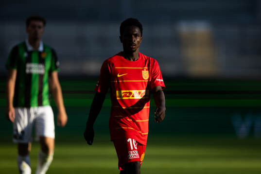 Prince Amoako of FC Nordsjälland