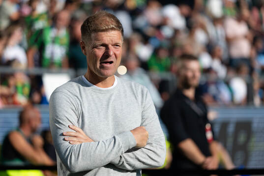 Head coach Jens Fønsskov Olsen of FC Nordsjälland