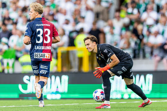 Örgrytes målvakt Hampus Gustafsson