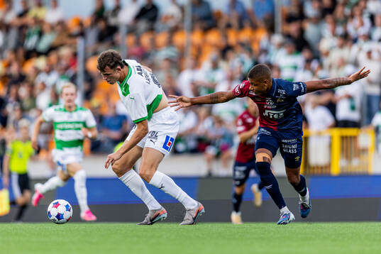 Västerås Mikkel Ladefoged och Örgrytes Mikael Dyrestam