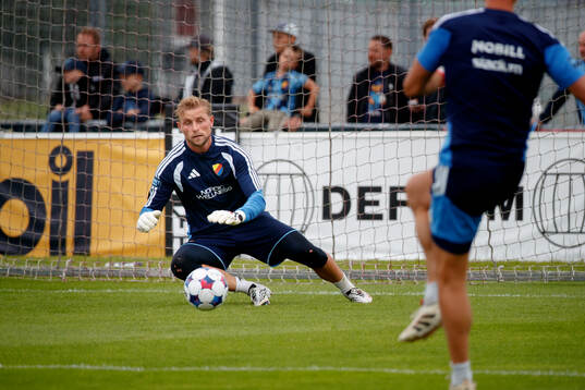 Djurgårdens målvakt Jacob Rinne