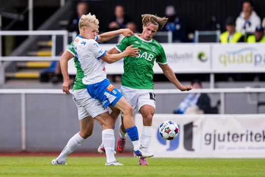 IFK Värnamos Hugo Mella och Brages Noah Östberg