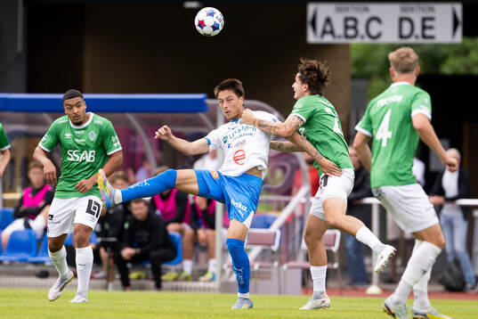 IFK Värnamos Kai Meriluoto och Brages Tobias Stagaard