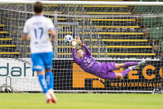 IFK Värnamos målvakt Hugo Keto