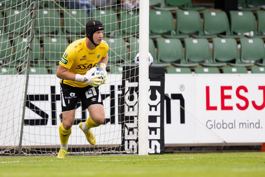 Brages målvakt Viktor Frodig