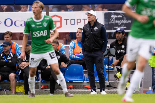 IFK Värnamos tränare Kim Bergstrand