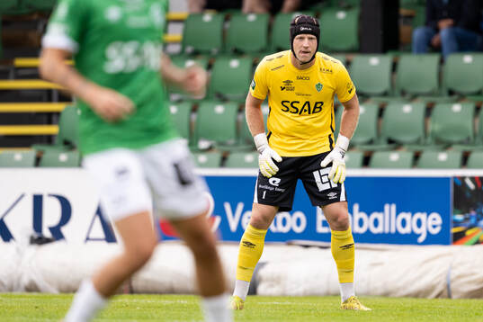Brages målvakt Viktor Frodig