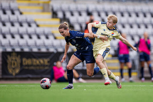 Eskilstuna United DFFs Gabrielle Rose Rennie och