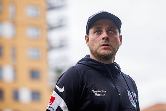Eskilstuna United DFFs tränare Rickard Johansson