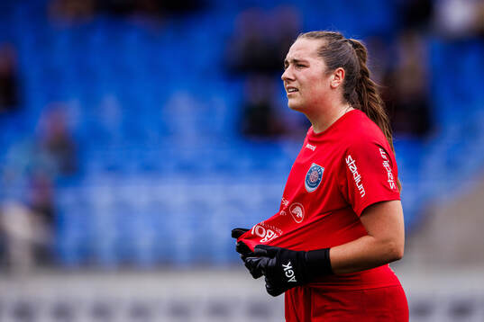Eskilstuna United DFFs målvakt Monica Elisabeth Wilhelm