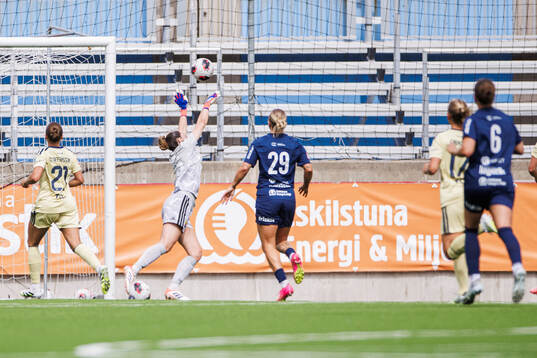 Djurgårdens målvakt Moa Öhman